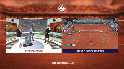 Roland-Garros : Day 9 - itw Tsitsipas
