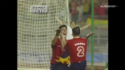 El gol de Kiko Narváez en el último minuto para dar el oro a España en Barcelona 92
