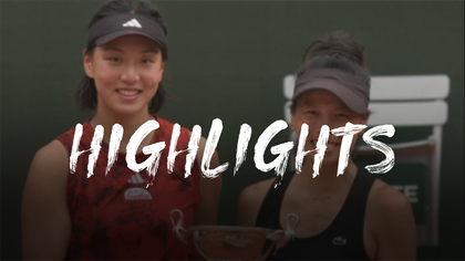Wang/Hsieh v Fernandez/Townsend - Roland-Garros highlights