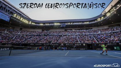 Szerdai EuroSportműsor: kik jutnak utoljára az Australian Open elődöntőjébe? – közvetítési időpontok