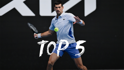 Djokovic dà sempre spettacolo: la Top 5 dei suoi colpi a Melbourne