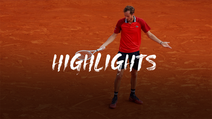 Highlights: Medvedev overcomes Monfils in Monte Carlo