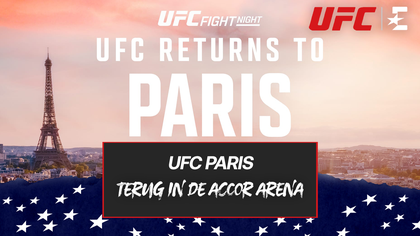 UFC Paris | Jaarlijks evenement in Parijs op 28 september 