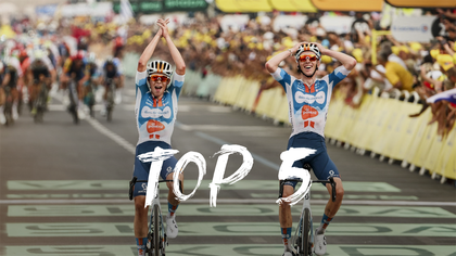 Top 5: Die besten Finishes der Tour de France 2024