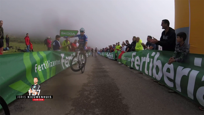 A nap, amikor Vine-t nem nyelte el a köd - Így látta a mezőny a Vuelta 8. szakaszát