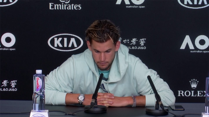 Australian Open :  Thiem's press conference