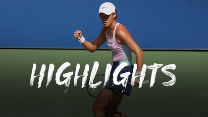 Wang - Sakkari - US Open Highlights