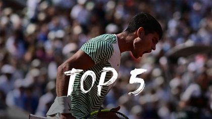 Top 5 - Watch the best shots from Alcaraz at Roland-Garros in 2023
