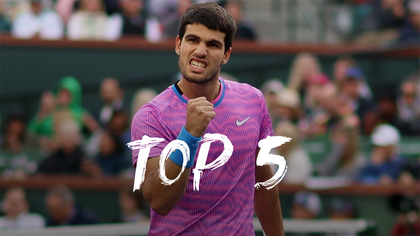 Du très grand spectacle : Le top 5 points d'Indian Wells en vidéo