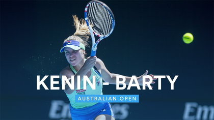 Avustralya Açık Yarı Finali: Sofia Kenin - Ash Barty (Özet)