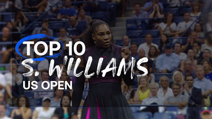 Serena Williams a US Openen - az amerikai klasszis 10 legemlékezetesebb pillanata videón