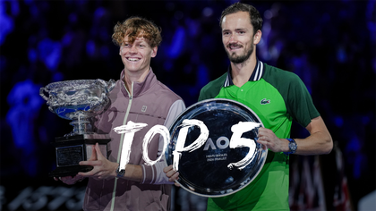 5 najlepszych akcji finału mężczyzn Australian Open