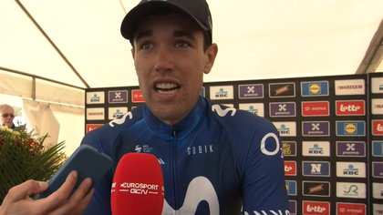 Oier Lazkano, en Eurosport: “Hacer un podio en Flandes es muy bonito y muy especial”