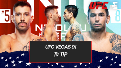 UFC Vegas 91 | Nicolau en Perez op zoek naar eerherstel
