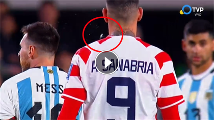 Sputo di Sanabria verso Messi? Il video scatena i tifosi dell'Argentina