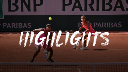 Fernandez/Townsend v Gauff/Pegula - Roland-Garros highlights