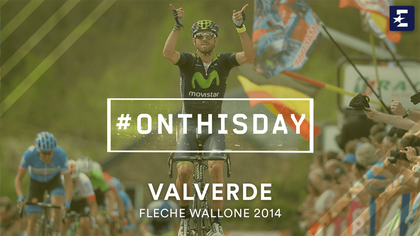 Tal día como hoy: El Alejandro Valverde más superior conquistó la Flecha Valona 2014