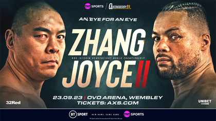 Zhang vs Joyce 2: La revancha por el interino del pesado se vive en Eurosport (APP, 20:30)