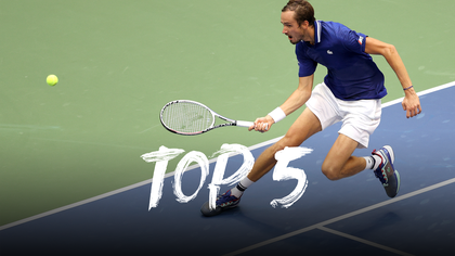 El top-5 de la final: La magia de Daniil Medvedev en la red que vale un título
