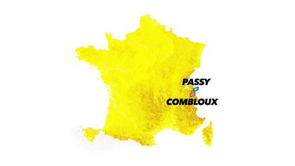 Stage 16 profile and route map: Passy - Combloux