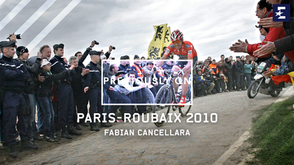 Anteriormente, en la París-Roubaix: El show de Fabian Cancellara en 2010 para ganar en solitario