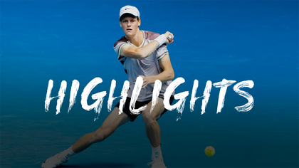 Hoogtepunten Novak Djokovic - Jannik Sinner - Australian Open