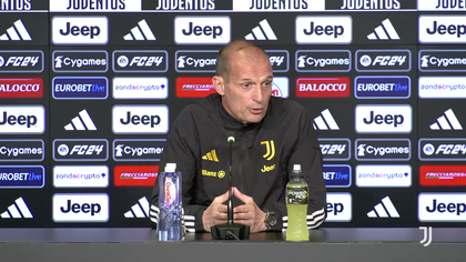 Allegri: "Alla Juventus si gioca per vincere, con la pressione bisogna convivere"