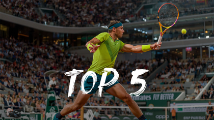 French Open Top 5 Shots Day 13 - All the best action from the thrilling men's semi-finals