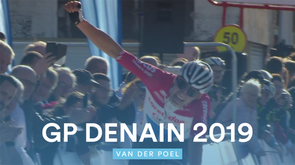 Il y a un an : un sacré numéro et Van der Poel remportait le GP de Denain en solitaire