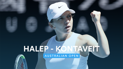 Avustralya Açık Çeyrek Finali: Anett Kontaveit - Simona Halep (Özet)