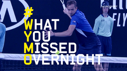 Wat is er gebeurd tijdens de vierde nacht van de Australian Open?