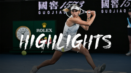 S. Hunter / K. Siniakova - S. Hsieh / E. Mertens - Australian Open Highlights