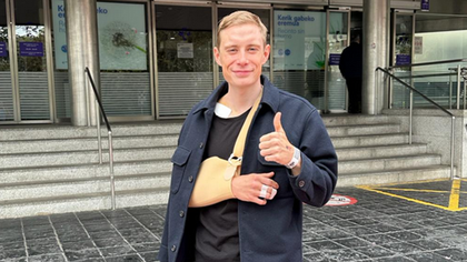 Vingegaard verlässt Krankenhaus nach Sturz: "Daumen hoch!"