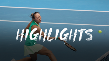 Qinwen Zheng - Yafan Wang - Australian Open