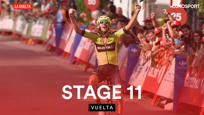 Vuelta a España : Se høydepunkter fra den ellevte etappen