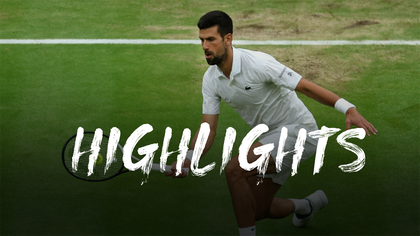Wimbledon | Bekijk in samenvatting hoe Djokovic korte metten maakt met opmars Sinner