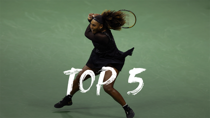 Top 5: La defensa de Serena, el show de Kyrgios y el bote pronto imposible de Korda