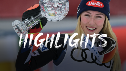 Watch highlights as Shiffrin secures slalom World Cup win No. 60 with victory in Saalbach