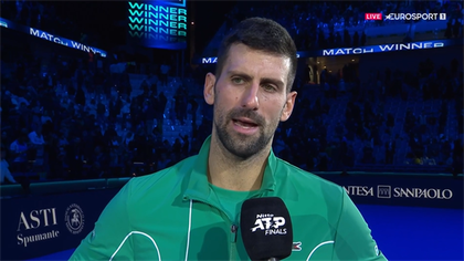 Djokovic : "Dès le début, j'ai bien senti la balle et j'avais la bonne attitude"
