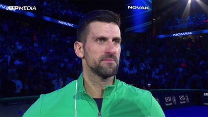 Djokovic: "Una delle stagioni migliori della mia vita. Sinner? Fenomenale"