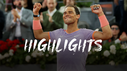 Highlights: Nadal outlasts Cachin in epic three-setter to continue Madrid winning run