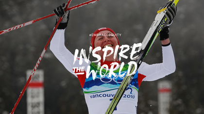 Justyna Kowalczyk en 'Inspire the World': "El deporte profesional es duro pero te arregla la vida"