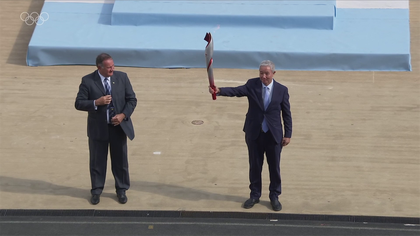Olympic flame officially handed over to Beijing 2022