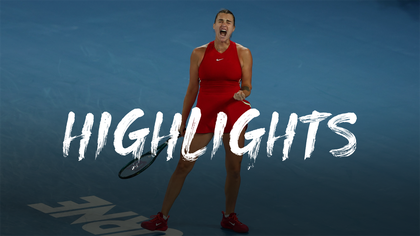 Hoogtepunten Qinwen Zheng - Aryna Sabalenka - Australian Open