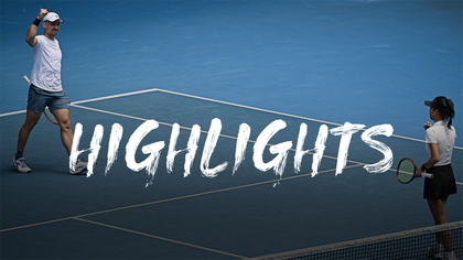 Hoogtepunten Su-Wei Hsieh / Jan Zielinski - Desirae Krawczyk / Neal Skupski - Australian Open