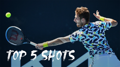Top 5 Shots, Day 3 – Are these shots from Carreno Busta and Korda legal?!