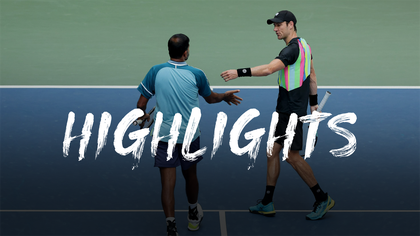 Bopanna/Ebden v Herbert/Mahut - US Open highlights
