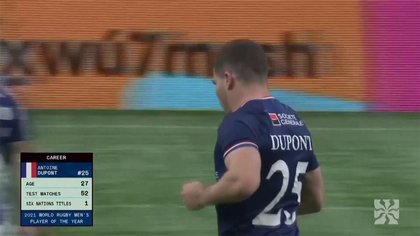 Antoine Dupont: esordio vincente con la Francia nel rugby a 7, le prime immagini
