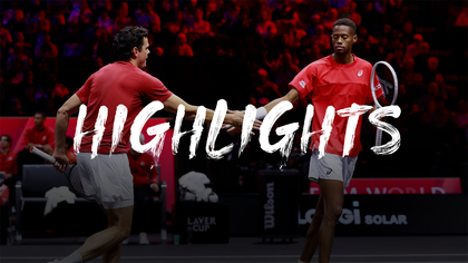 Laver Cup highlights - Eubanks and Raonic add another victory for dominant Team World
