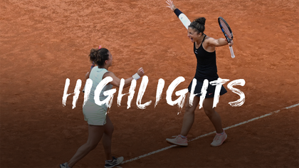S.Errani / J.Paolini v M.Kostyuk / EG.Ruse - Roland-Garros women's doubles highlights